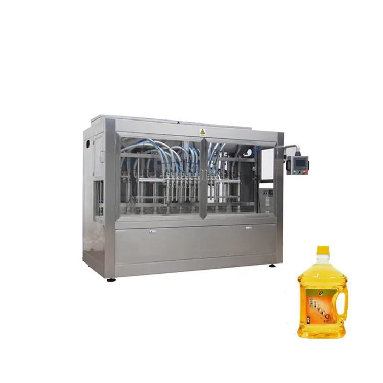 1Л машина за пуњење флаша са сунцокретовим уљем