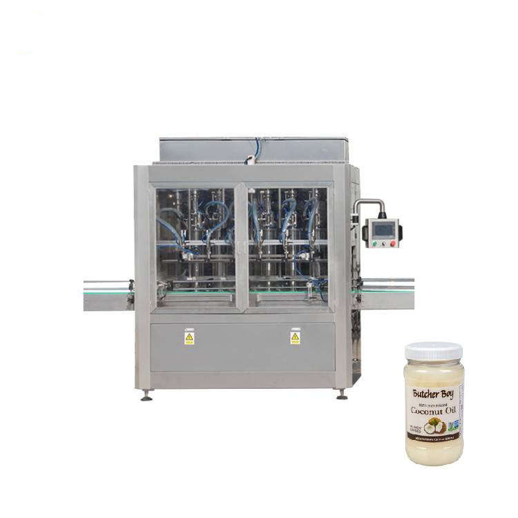 ПЛЦ контролна машина за пуњење стаклених посуда са 8 млазница